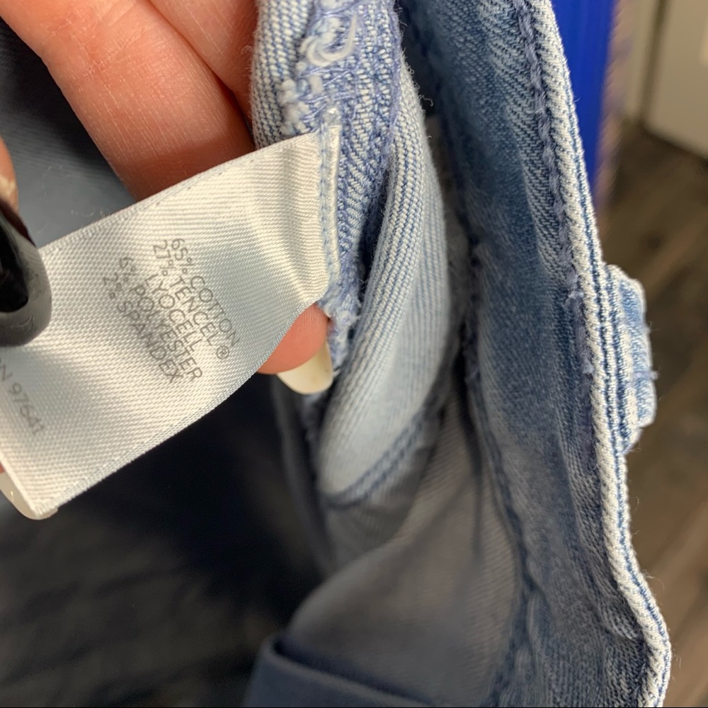 J.Jill Capri Jeans Stretch Cropped High Rise 16P - Picture 4 of 4